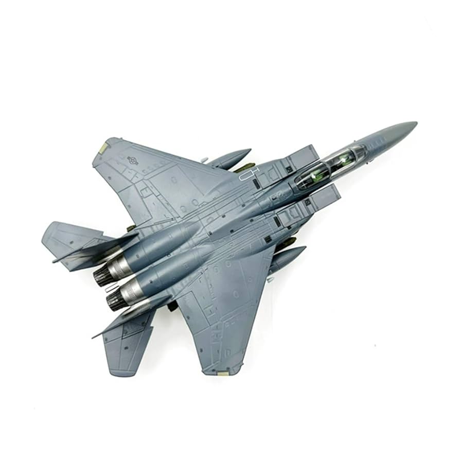 ４点セット　ストライクイーグル　フィギュア　ミリタリー　攻撃機コレクション Amazon.co.jp: 航空機 1/100 スケール模型玩具 F-15E F15 F-15